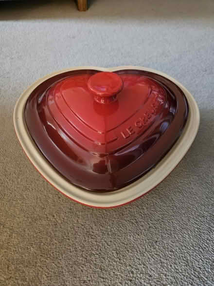 Photo of free Le Creuset Oven Dish in red (Hest Bank.) #1