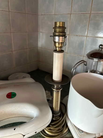Photo of free Brass table lamp (FY8 St Anne’s) #1