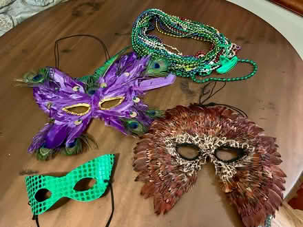 Photo of free Mardi Gras beads & masks (Vienna community center) #1