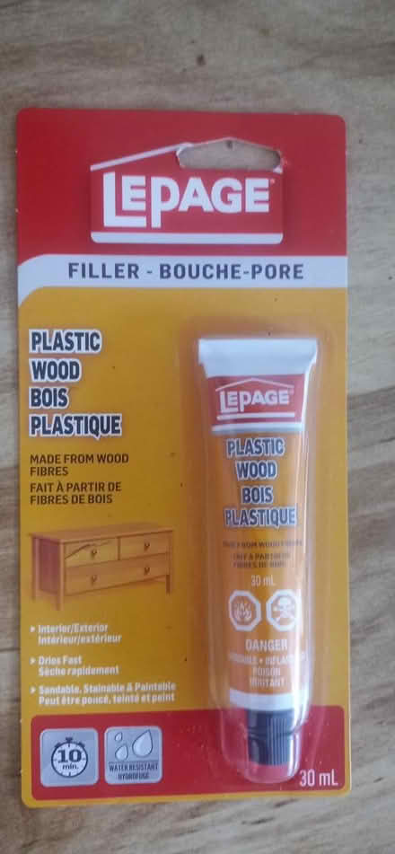 Photo of free Plastic wood filler (Bayshore) #1