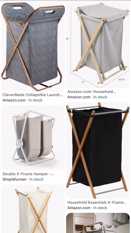 Photo of free Wooden laundry hamper frame (Silver Glen Rd & Stevens Rd) #2