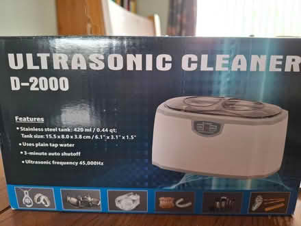 Photo of free Ultrasonic cleaner, brand new (Symonds Green SG1) #1