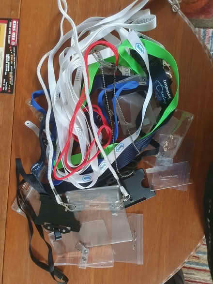 Photo of free Assorted Lanyards and ID Badge Holders (Cleckheaton BD19) #1