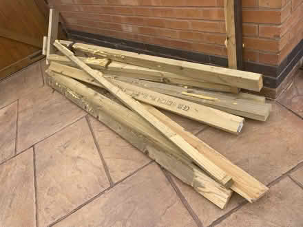 Photo of free Various pieces of wood (Attenborough NG9) #1