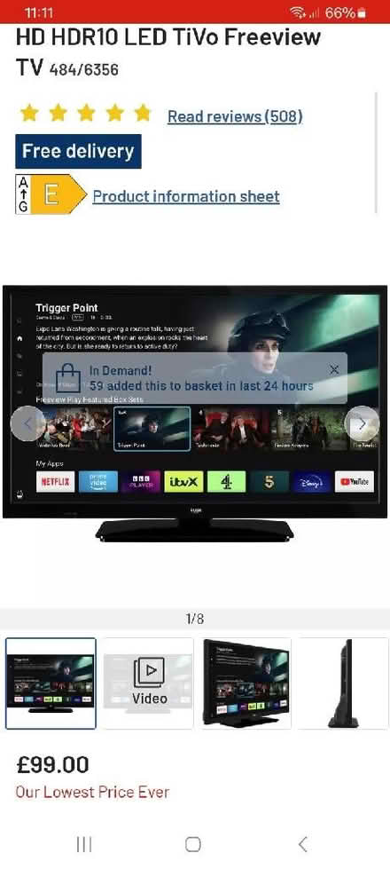 Photo of Television (Greenstead CO4) #1