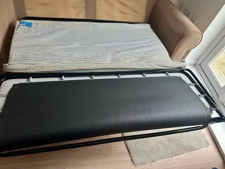 Photo of free 2 Seater Sofa with foldable bed (Little Paxton PE19) #4