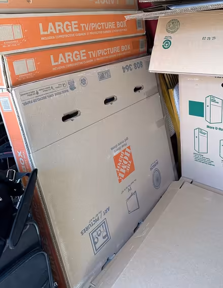 Photo of free Boxes for Art/Mirrors/TV (St Paul) #3