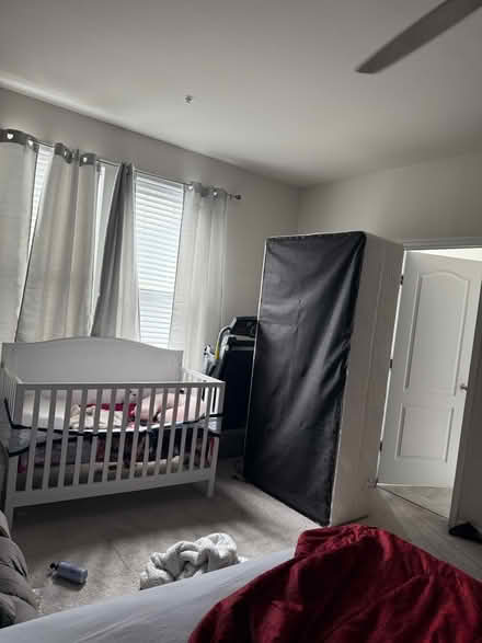 Photo of free Bed with box spring (Frederick) #1