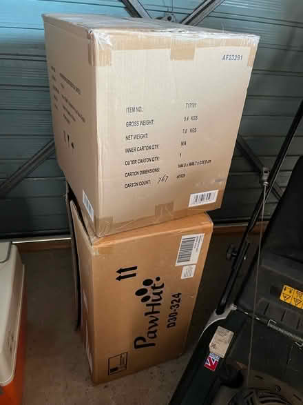 Photo of free Cardboard boxes x 2 (Ifton Heath SY11) #1