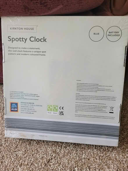Photo of free 'Spotty' wall clock (Chippenham SN14) #2