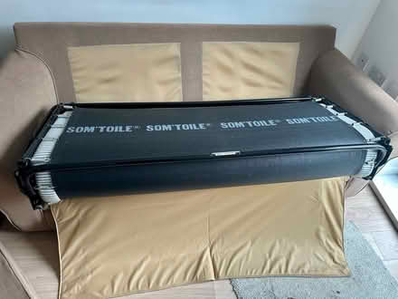 Photo of free 2 Seater Sofa with foldable bed (Little Paxton PE19) #3