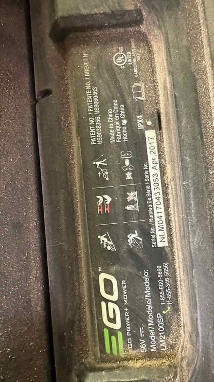 Photo of free Ego electric lawnmower 600 series (Alexander) #2