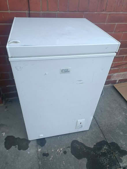 Photo of free Small chest freezer (Stretford Motorway Estate M32) #1