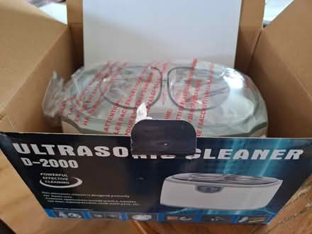 Photo of free Ultrasonic cleaner, brand new (Symonds Green SG1) #2