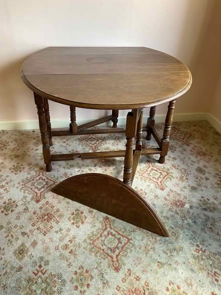 Photo of free Drop leaf table - 1 leaf to repair (Penrith CA11) #1