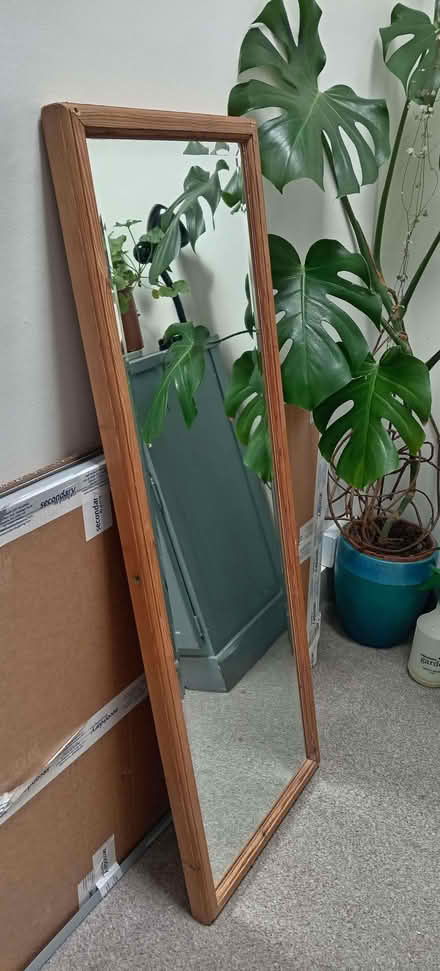 Photo of free Wooden mirror (St Leonards TN38) #1