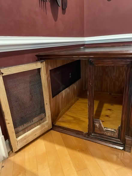 Photo of free Solid wood Dog crate (McLean) #3