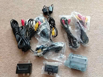 Photo of free Various cables (Tanfield Lea DH9) #1