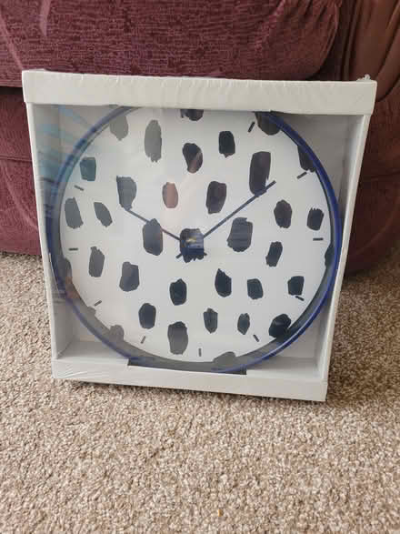 Photo of free 'Spotty' wall clock (Chippenham SN14) #1