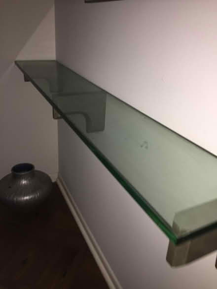 Photo of free Thick Glass Shelf (lincoln park) #1