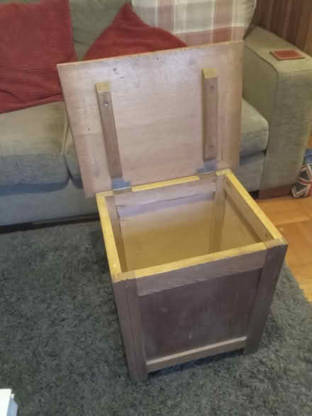 Photo of free Wood storage box/seat (Neston CH64) #2