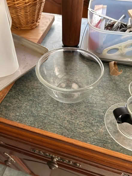 Photo of free Small glass mixing bowl (FY8 St Anne’s) #1