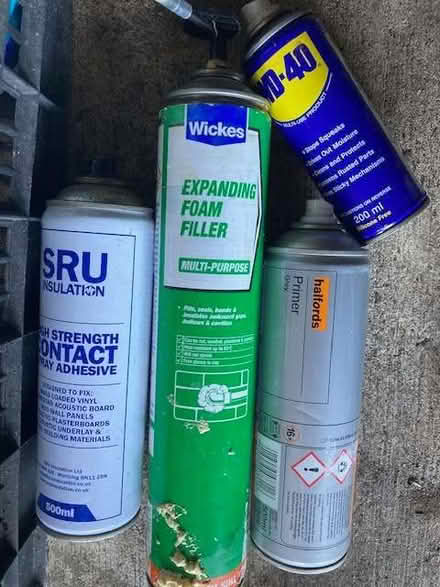 Photo of free Several tins of paint, oil, etc. (Thames Ditton KT7) #3