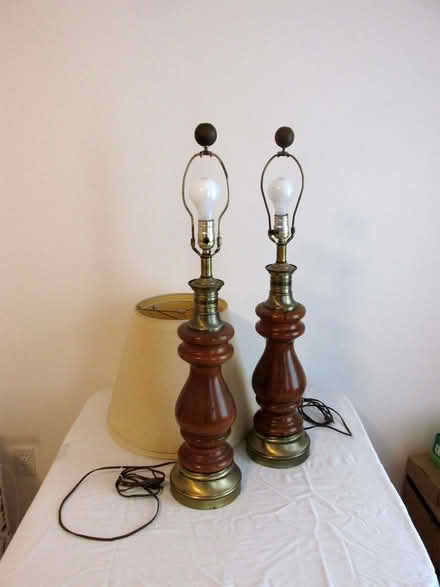 Photo of free Two table lamps (Ashby) #1