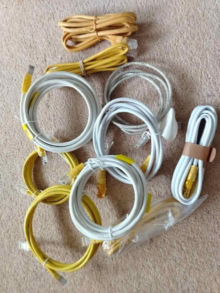 Photo of free Various cables (Tanfield Lea DH9) #2