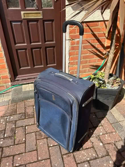 Photo of free Large suitcase with wheels (Bearwood, BH11 9UH) #1