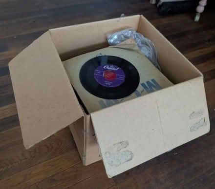 Photo of free Box of old 78RPM records (NE Portland (Laurelhurst)) #1