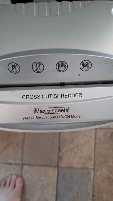 Photo of free Shredder (Penrith CA11) #1