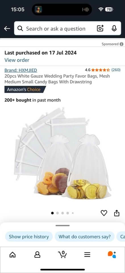 Photo of free Wedding Favour Organza Bags (So19 9ah) #4