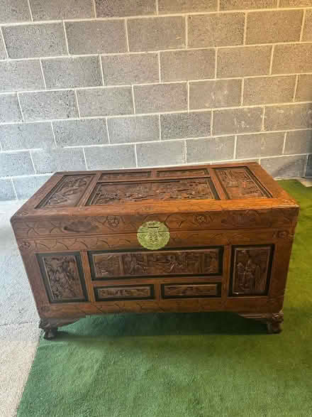 Photo of free Large Wooden Box (Duffield DE56) #1