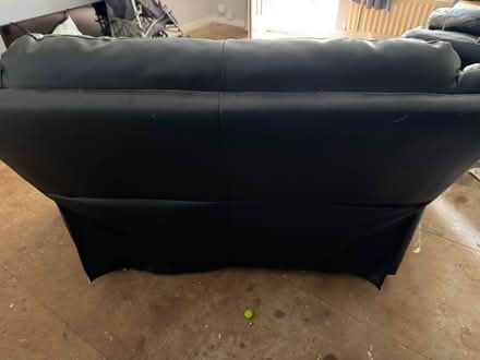 Photo of free Leather sofa (Seaton Delaval NE25) #3