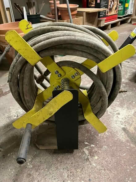 Photo of free Metal Reel with Hose (Rochester Airport Area) #1