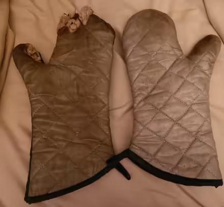 Photo of free Old Oven Mitts (Centertown) #1
