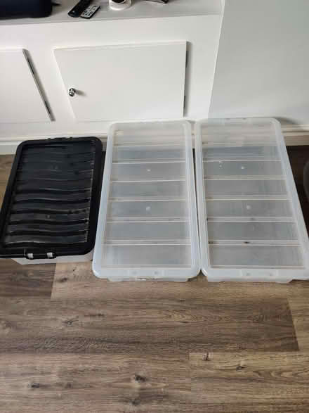 Photo of free Under sofa storage boxes (B13 Billesley) #1
