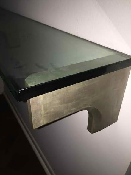Photo of free Thick Glass Shelf (lincoln park) #3