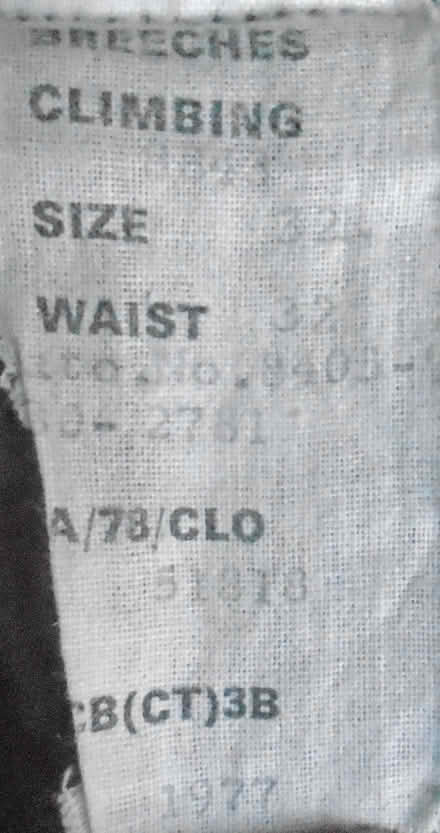 Photo of free Climbing breeches (Cherwell Heights OX16) #2