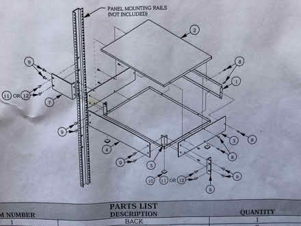 Photo of free Metal box (unassembled) (Saranap area of Walnut Creek) #1