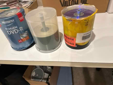 Photo of free hundreds of blank DVDs (lincoln park) #1