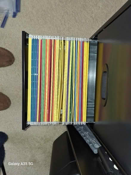 Photo of free Letter size hanging folders (Elden St @ Laurel Way) #1
