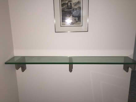 Photo of free Thick Glass Shelf (lincoln park) #2