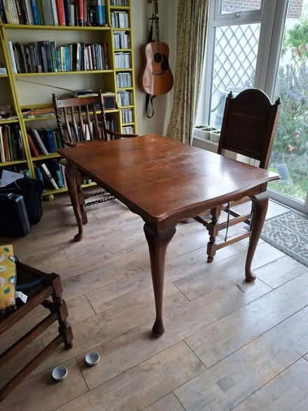 Photo of free Extending mid century dining table 4 or 6 seater (Old Woking GU22) #2