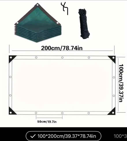 Photo of free Green fencing net ( 1 piece only) (E3) #1
