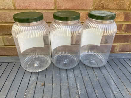 Photo of free Large plastic bottles (Woodley RG5) #1
