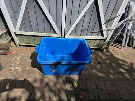 Photo of free Blue plastic container (Johnstone) #1