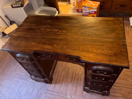 Photo of free Desk - wood (Front and McKean Street) #2