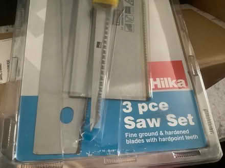 Photo of free 3 Piece Saw set (Teignmouth) #1